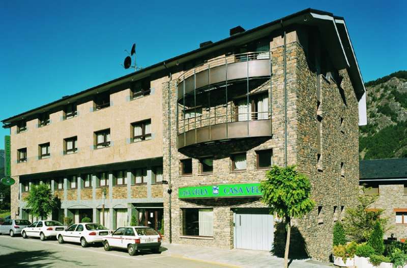 Aparthotel Casa Vella Ordino Kültér fotó